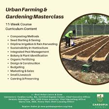 online course on gardening