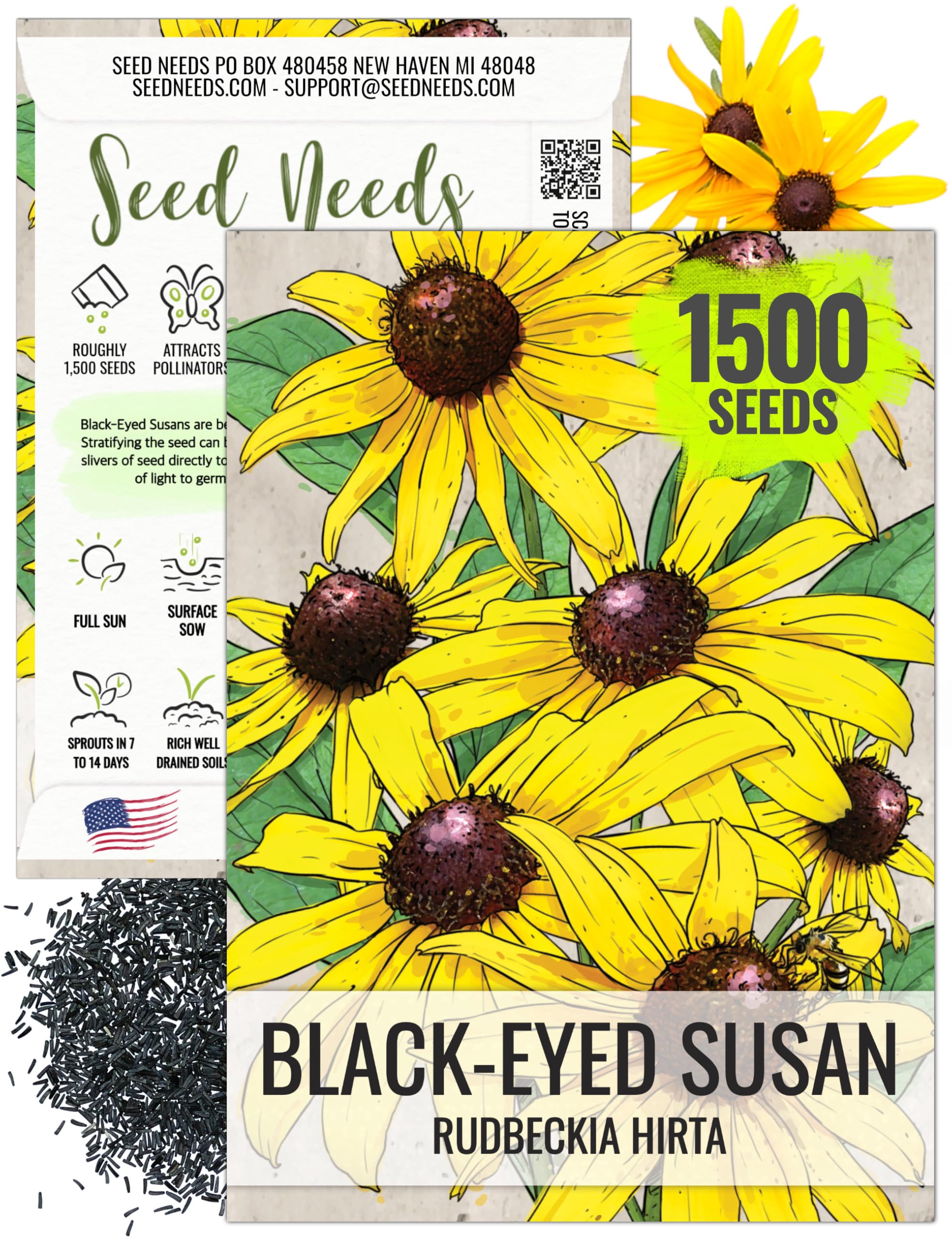 black eyed susan seeds