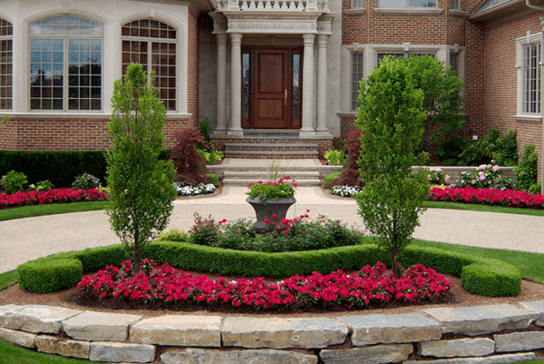 landscape designs for front of house