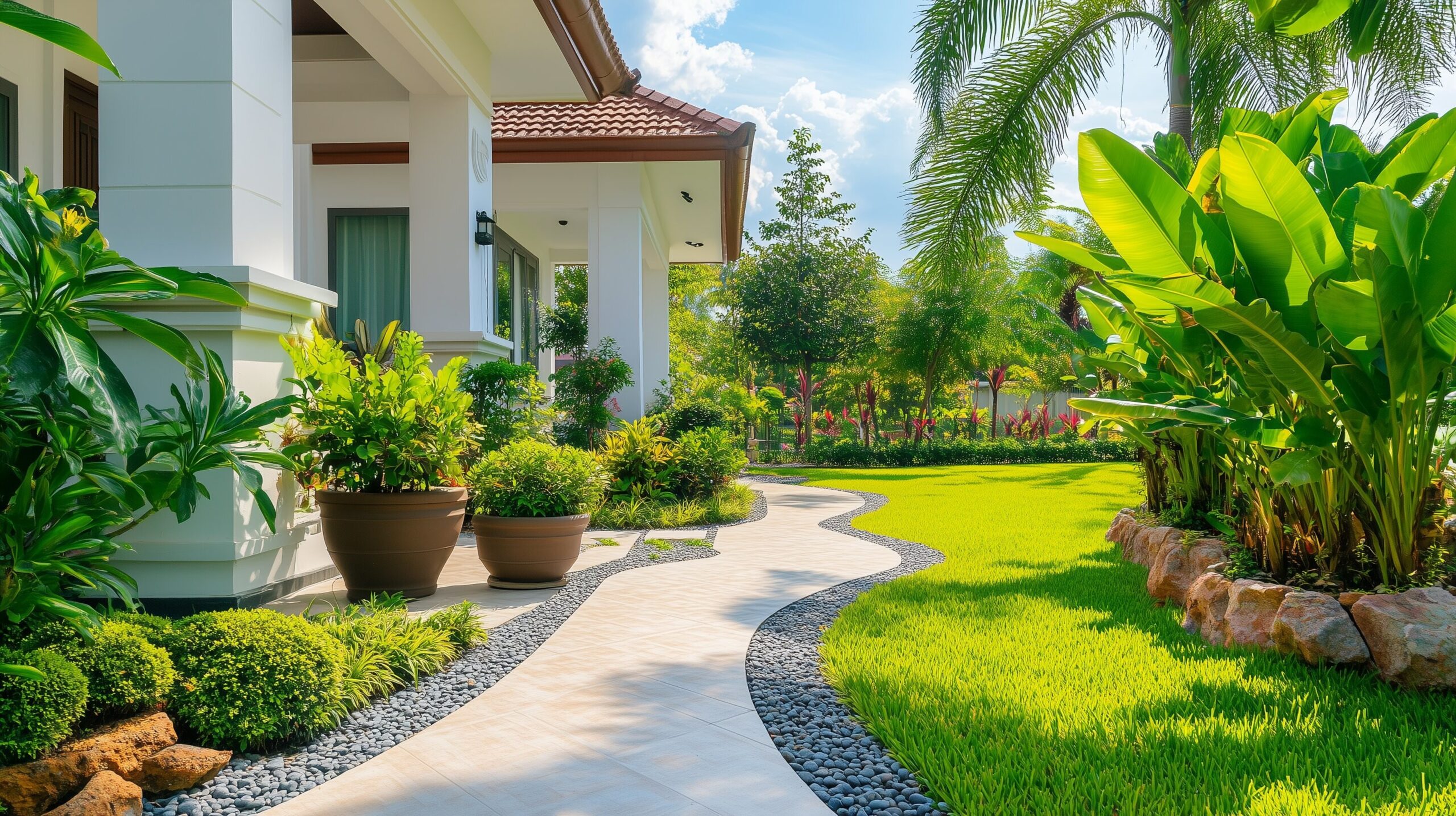 house landscape design